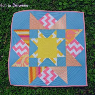 “Bright Sky Quilt” wall hanging